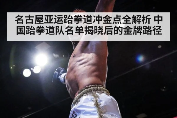 名古屋亚运跆拳道冲金点全解析 中国跆拳道队名单揭晓后的金牌路径